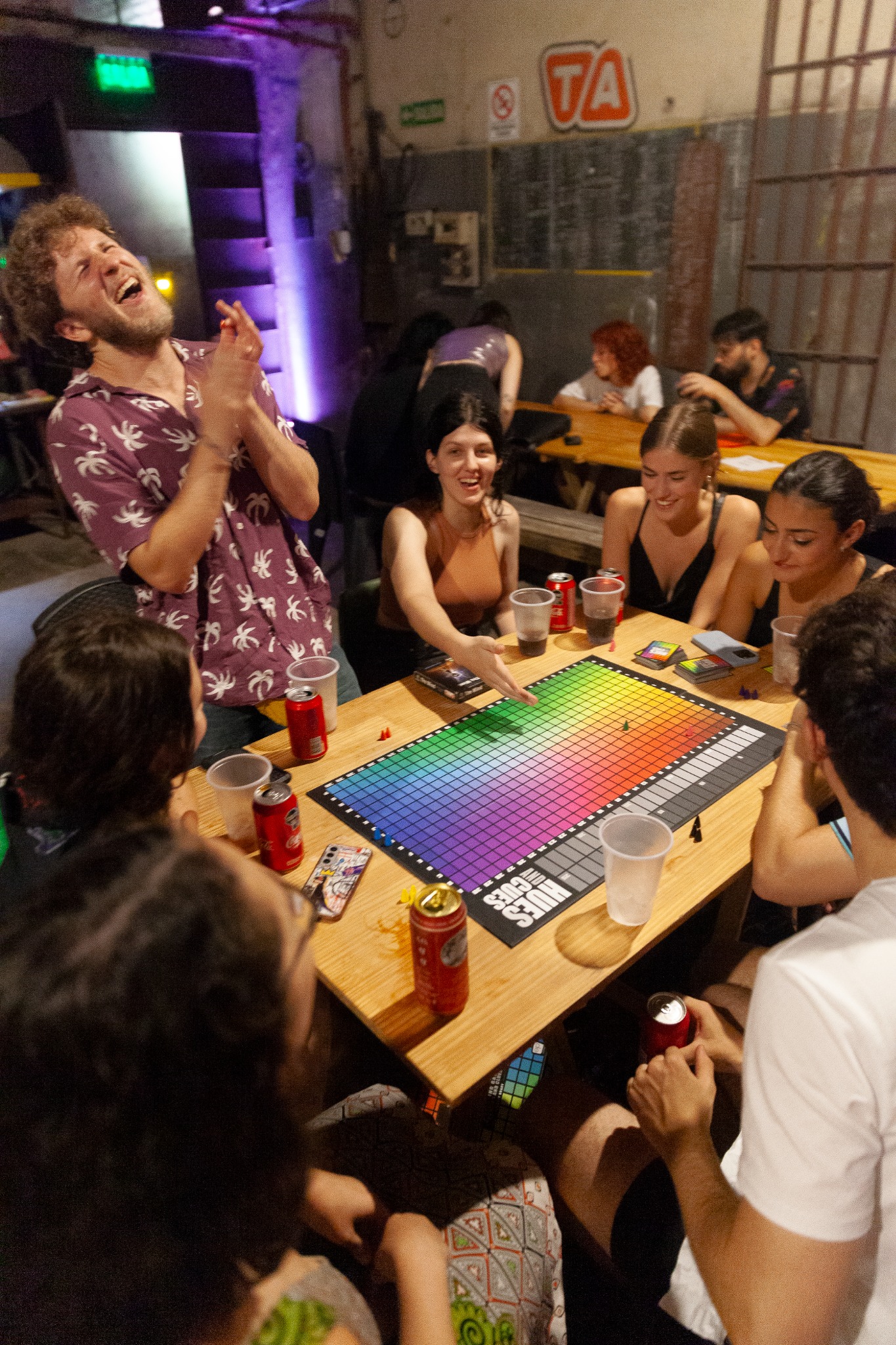 Coordinación durante una Noche de Juegos